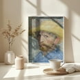 thumbnail image 2 of Vincent Van Gogh's Self Portrait (1887) Framed Art Modern Wall Decor, 2 of 15