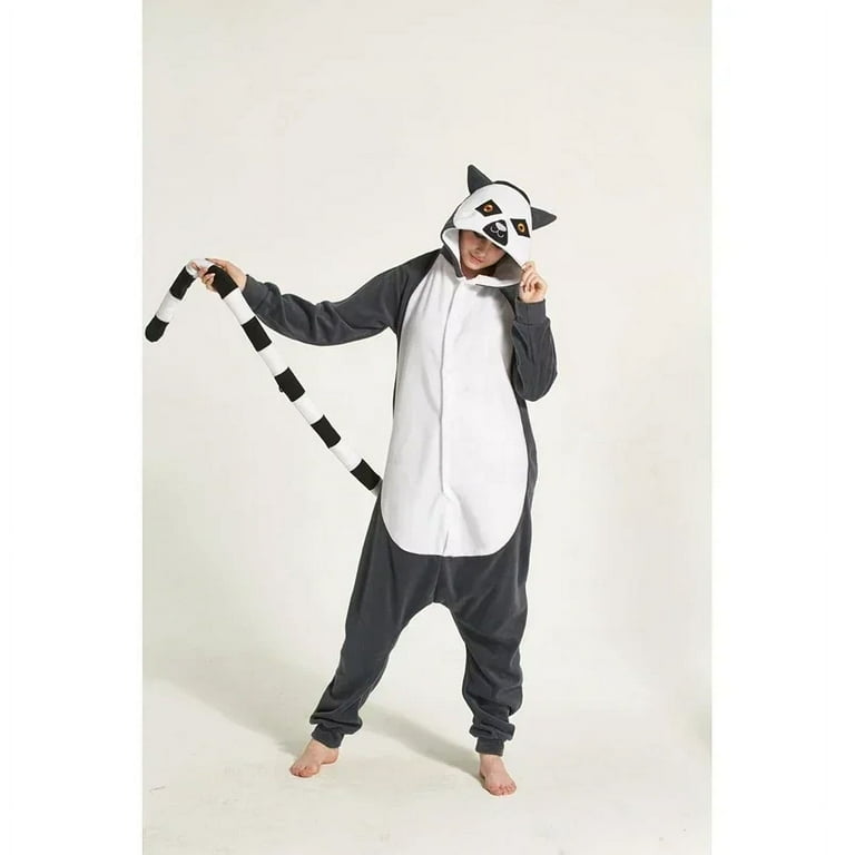 Mens Onesies Cozy Flannel Monkey Onesie Pajamas Adult Halloween