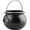 Black (8 Inch), variant on PMU Halloween Cauldron 6 Inch, Small Witch Plastic Cauldron Candy Bowl Black, For Halloween Decor pkg/1