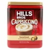 (2 pack) (2 Pack) Hills Bros. Hazelnut Cappuccino Instant Coffee Powder Drink Mix, 14 Ounce Canister