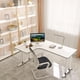 thumbnail image 2 of Computer Modern Office Desks Storage Wooden Conference Mobile Office Desks Multifunctional Keyboard Scrivania Room Furnitures My Lux Decor Round, 2 of 22