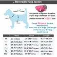 thumbnail image 3 of Reflective Reversible Dog Winter Coat with Harness/Leash Hole, Waterproof Pet Jacket Warm Vest for Cold Snow Weather, 3 of 11