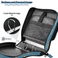 thumbnail image 4 of FORMRS Zipper Binder with Shoulder Strap 2-inch Ring 500 Sheet Capacity File Bag, Capybaras Swimming, 4 of 5