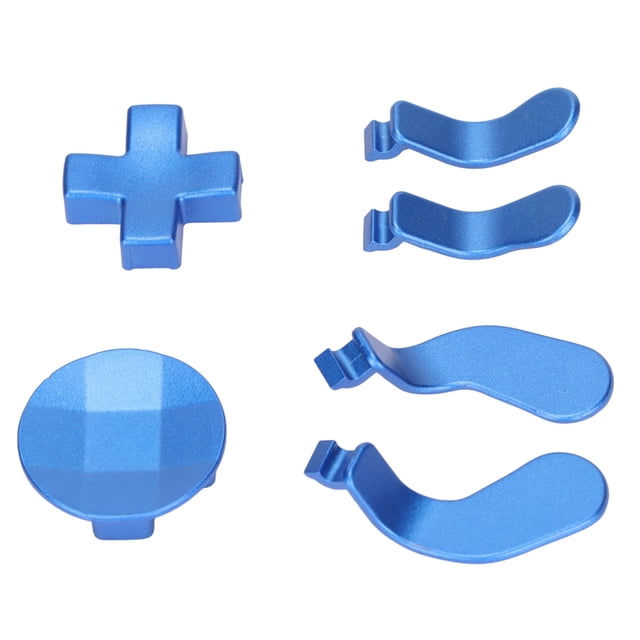 Almohadillas y paletas de metal D para Xbox, accesorios de controlador D de metal de acero inoxidable Paletas y almohadillas de metal de repuesto para Xbox Probado y confiable