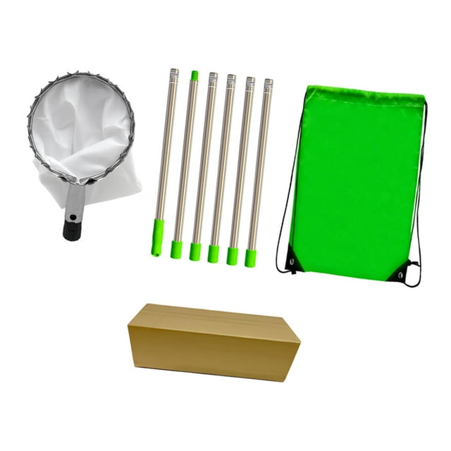 Recolector de frutas, cosechadora de árboles, herramientas de jardín, cesta para recoger frutas, recogedor de frutas para jardín agrícola de peras 24 metros