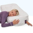 thumbnail image 1 of Almohada para dormir de lado con orificio para el brazo y espuma viscoelástica, 1 of 9