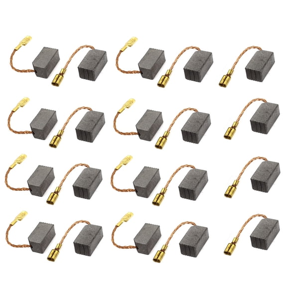 20Pcs Replacement 13mm x 8mm x 6mm Angle Grinder 6288 Motor Carbon Brush