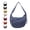 Blue, variant on Crescent Crossbody Bags for Women, Hobo Shoulder Bag Half Moon Bag, Large Capacity Crossbody Bag for Travel, Work