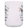thumbnail image 3 of ThisWear Aunt Niece Gifts Of All the Aunts Thankful Aunt Mothers Day Pun Mug 15oz Coffee Mug Floral, 3 of 4