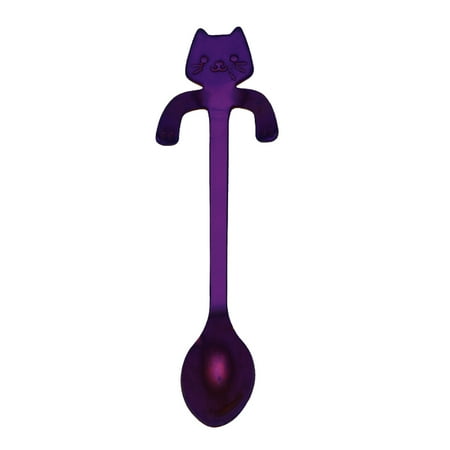 

Cat Spoon Short Handle Spoons Flatware Coffee Drinking Tools Kitchen Gadge