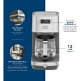 thumbnail image 2 of GE - Classic Drip 12-Cup Coffee Maker - Stainless Steel, 2 of 12