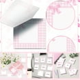 thumbnail image 4 of 22 Pieces Cute Pink Bow Stuff,10 Pink Coquette Bow Pens and 12 Pads Bow Sticky Notes,Black Ink Ballpoint Pens for Christmas Birthday Party  Gift Women Office Home Supplies, 4 of 5