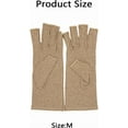 thumbnail image 2 of Arthritis Gloves for Pain, Hand Compression Gloves, Relieve Pain Fingerless Gloves for Carpal Tunnel, Rheumatoid, 2 of 8