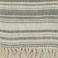 thumbnail image 5 of Saro Lifestyle Block Print Fringed Throw Blanket, 5 of 5