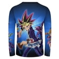 thumbnail image 3 of Game Yu-Gi-Oh Men's Long Sleeve T Shirt 3D Printed Fashion Tee Shirts Top Soft Comfortable Daily Shirt, 3 of 6
