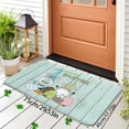 thumbnail image 3 of XIPYYKM Easter Carpet Faux Wool Entry Door Mat Pattern Easter Decoration Holiday Decor for Home Or Spring CelebrationsL Hot Sale! Home Textile Products, 3 of 8