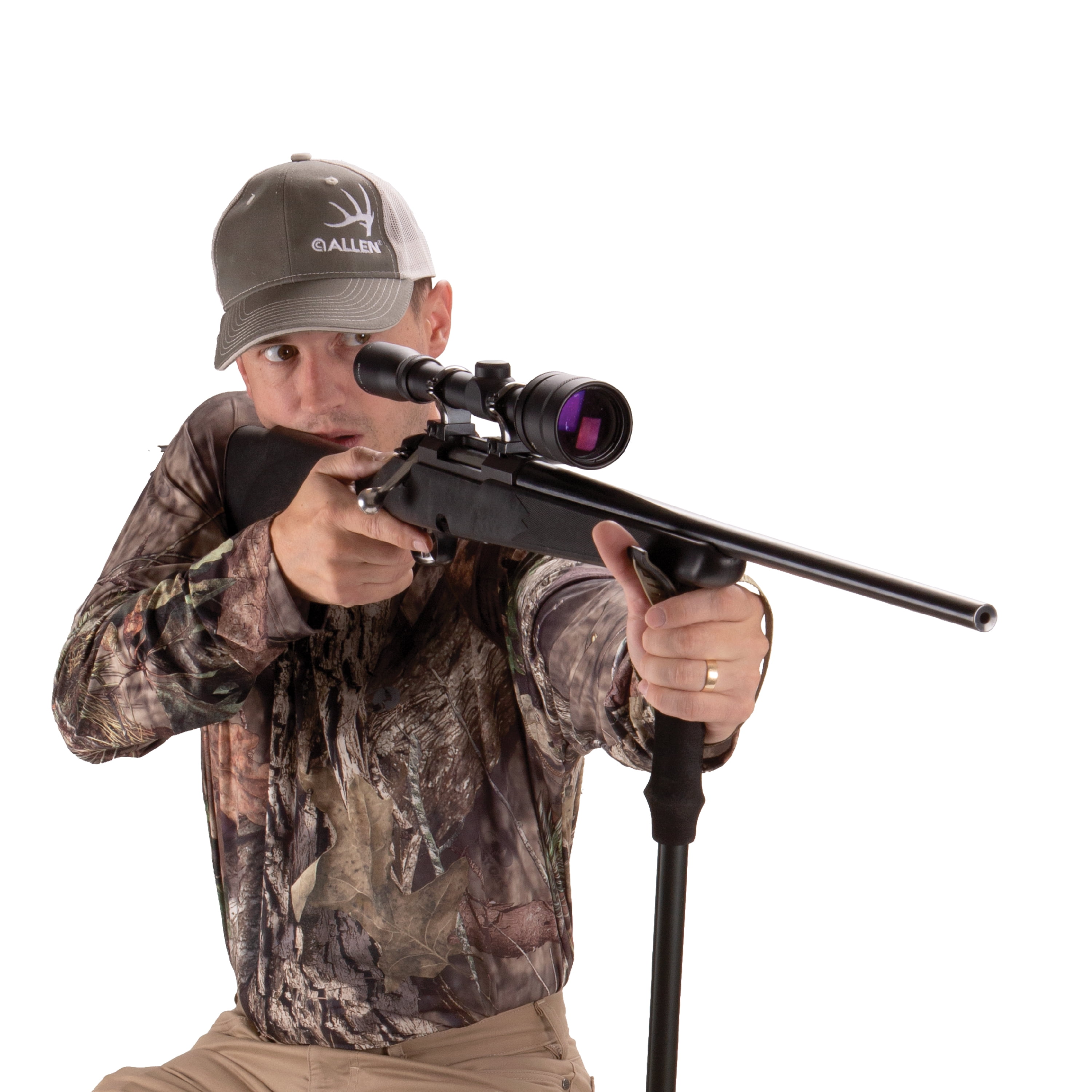 Allen Company Monopod Shooting Stick, 61" Max Height, Black