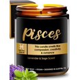 thumbnail image 1 of Candle Rosa Vila Piscis con aroma a lavanda y salvia 255 g, 1 of 8