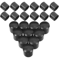 Raindrops 50Pcs Tent Pole Tip Covers Black for Outdoor Camping and Hiking Protection