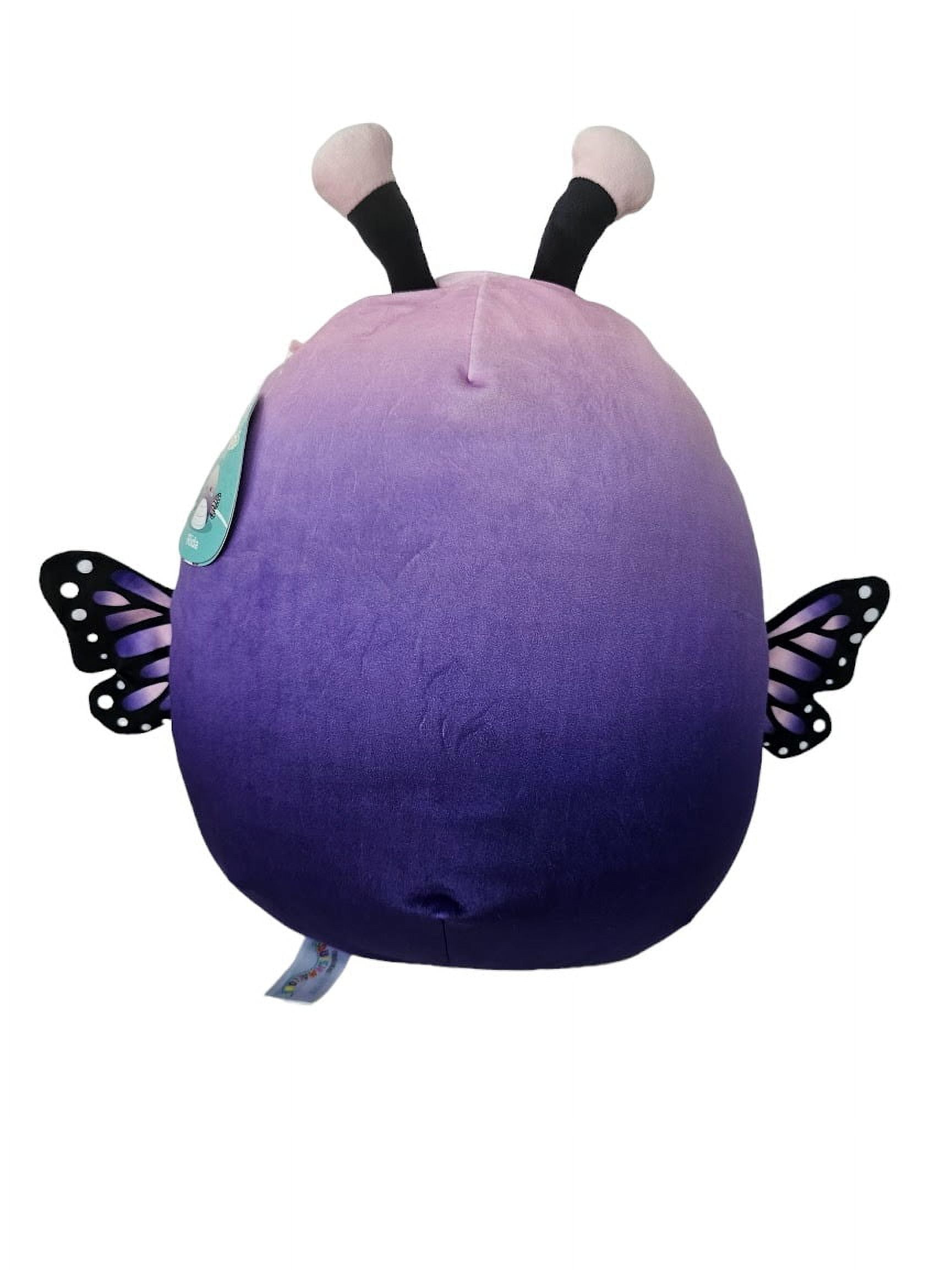 Squishmallows Official Kellytoys Plush 14 Inch Rida the Purple Butterfly Ultimate Plush Stuffed Toy