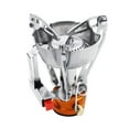 thumbnail image 1 of Yeacher Portable Camping Mini Coupe-Vent Valve d'Allumage Réglable Extérieur Randonnée Cuisine, 1 of 7