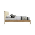 thumbnail image 6 of Meridian Furniture Asher Cream Vegan Leather King Bed, 6 of 7