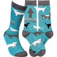 thumbnail image 1 of Primitives by Kathy Calcetines novedosos, Awesome Pet Sitter, talla única, unisex, 1 of 1