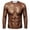 BR #22, variant on WULMLEO Fall T-Shirts for Men Fake Abs Crew Neck Long Sleeve Graphic Tees Shirt White L