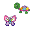 thumbnail image 5 of Diamond Dotz Quick Dotz Garden Friends Diamond Painting Kits for Kids - Diamond Art Kits a Relaxing Creative Craft Kit with Dotz Gems 1.8"x2.4", 5 of 6