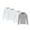 White, variant on 4PC Men's Pullover Hoodie Lightweight Long Sleeve with Kangaroo Pocket Slim Fit Basic Casual Sweatshirt