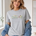 thumbnail image 3 of Jollimate Grow Positive Thought Shirt, Wildflower Floral Graphic Tee, Mental Health & Positivity Gift for Women, 3 of 6