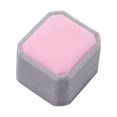 thumbnail image 4 of Fdelink Storage Containers Velvet Engagement Wedding Earring Ring Pendant Jewelry Display Box Gift Gray Grey, 4 of 4