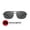 Black, variant on Aviator Sunglasses Premium Military Pilot Ultraviolet Mens Polarized Sunglasses