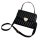 thumbnail image 4 of Bolso de hombro individual para mujer, bolso de mano elegante de cuero PU, bolso de hombro negro, tamaño libre, 4 of 14