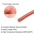 thumbnail image 4 of Silicona Cable 14AWG 14 Calibre Flexible Estañado Cobre Estándar Alta-Temperatura Conexión Cable Marrón 15 m/49,2 Pies para Coche Modelo Manipulador Electrodomésticos Aparatos, 4 of 7