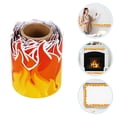 thumbnail image 3 of Miangastore 1 Rouleau de Bordure de Tableau d'Affichage DIY Bordure de Flamme Bordure de Tableau d'Affichage Roulé Bordure en Forme de Feu Bordure Murale, 3 of 8