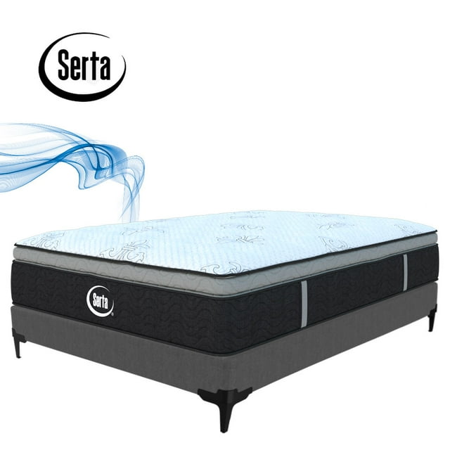 Colchón Serta Individual | Tecnología Memory Confort + Box Individual