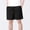 Black, variant on Shorts for Men Pockets Board Plain Clothing Big & Tall Baggy Casual Beach Clothes,Khaki,L