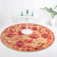 thumbnail image 3 of Well Woven Pizza Pie 2'7' Round Orange Area Rug, 3 of 4