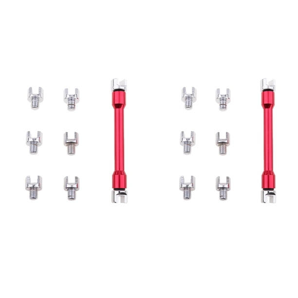 Lve de Radios Neumáticos Herramienta de Reparar para Vehículos, Rojo