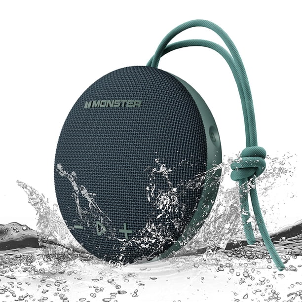 Parlante Bluetooth Monster Round One Resistente al Agua IPX8 Bluetooth 5.4