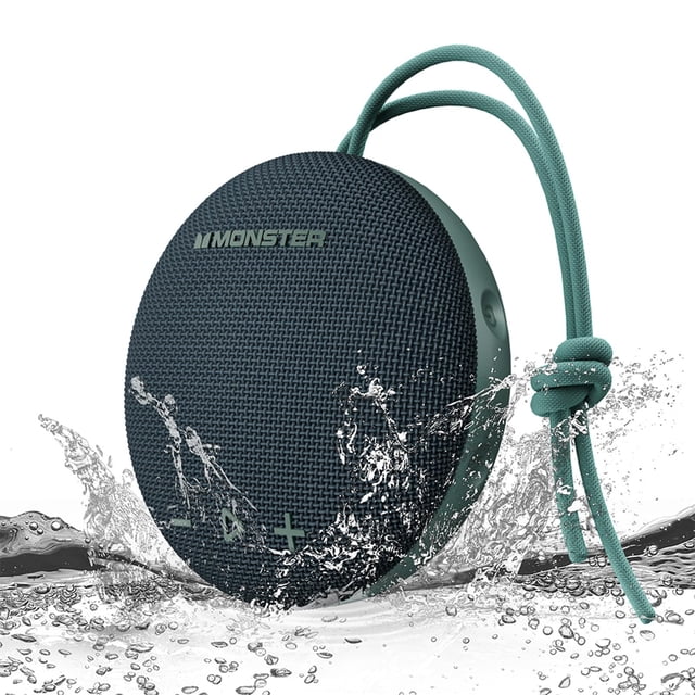 Parlante Bluetooth Monster Round One Resistente al Agua IPX8 Bluetooth 5.4