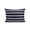 Navy, Heather, variant on Outdoor Pillows Waterproof, Black Striped Bedding Throw Pillows with Insert for Couch Sofa Bed, Farmhouse Country Minimalist Tan Stripes 12x20 Inch Pillowcases Decorative Patio Pillow Set of 1