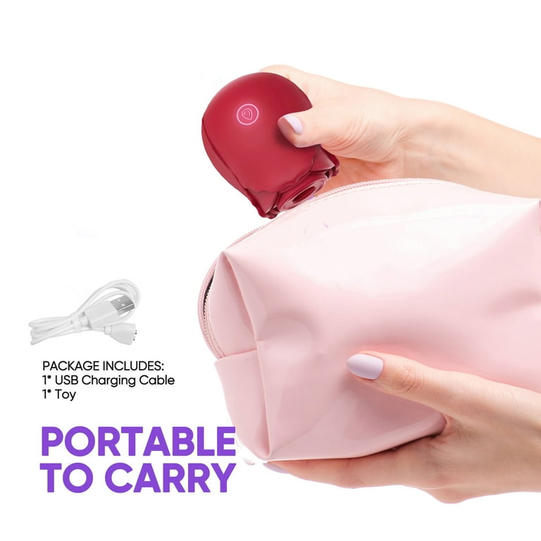 Rose Toys, Rose Sex Toys Vibrators for Women G Spot Vibrator Partner Toys  for Adult Pleasure Stimulator