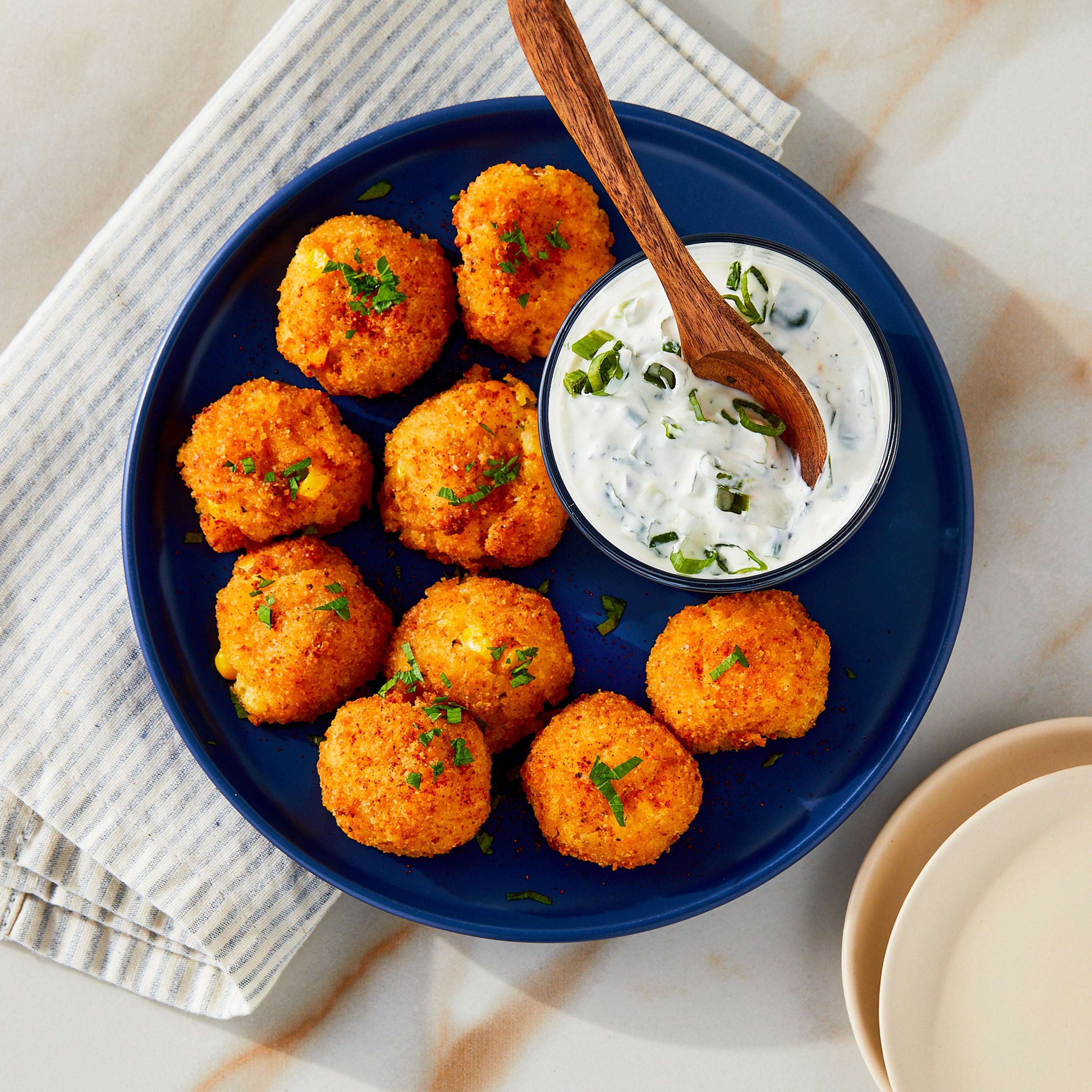 Great Value Cream Corn Fritter, 7.5 oz (Frozen)