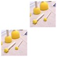thumbnail image 1 of Sidaley Juego de 5 pinceles de esponja de espuma de pintura redonda surtidos, herramientas de pintura, Stippler para niños, manualidades de 2piezas, 1 of 6
