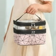 thumbnail image 2 of Double Portable Large Capacity Makeup Bag , Travel-friendly Toiletry Bag for Makeup Storage, 2 of 6