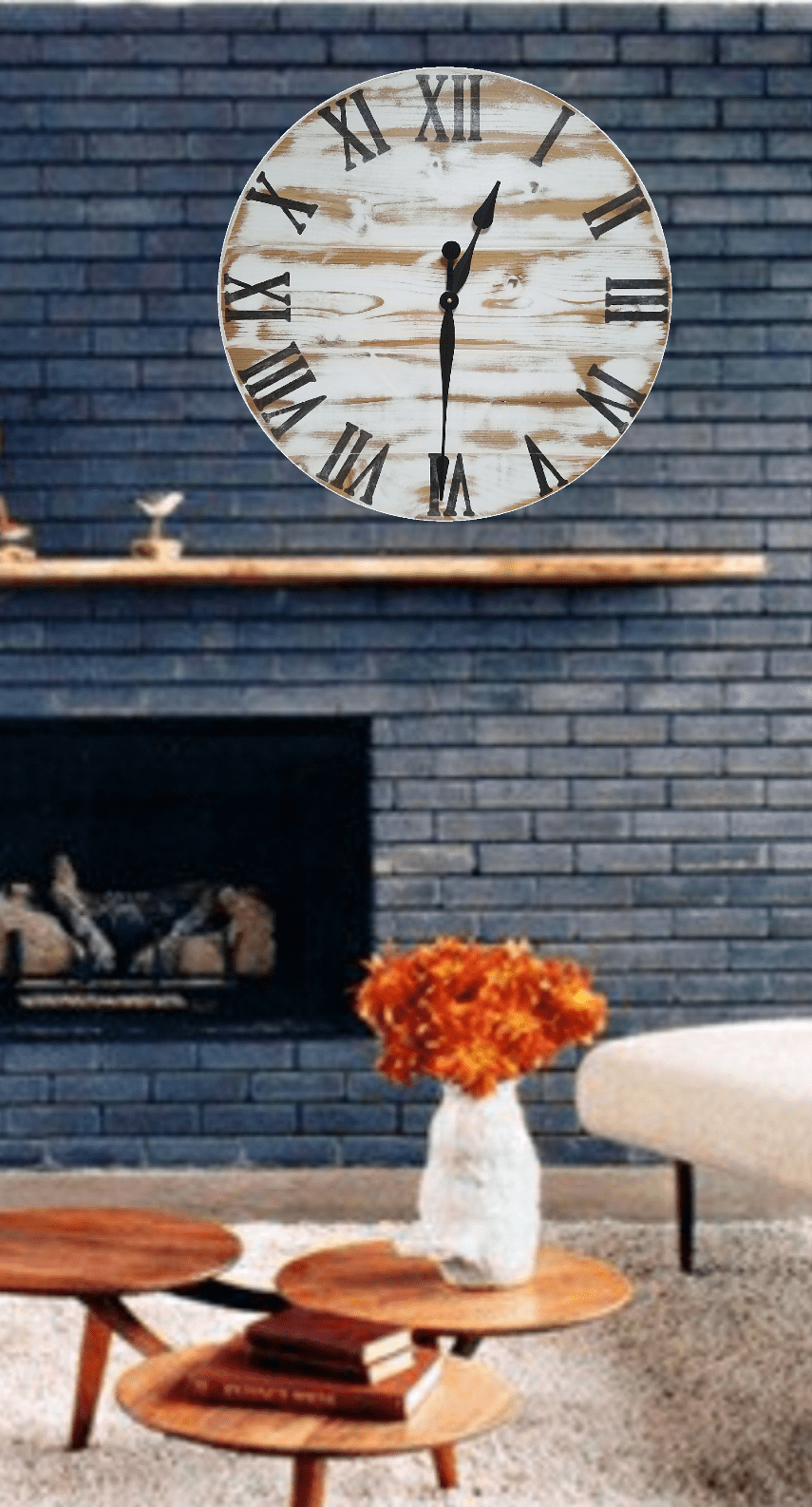 Vivian Farmhouse Wall Clock
