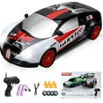 thumbnail image 1 of AIGIA 1:24 Scale Remote Control Car RC Drift Car 2.4GHz 4WD 15KM/H High Speed Two Batteries and Extra Tires Toys, 1 of 5