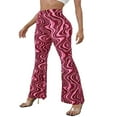 thumbnail image 2 of Bootcut Yoga Pants for Women Ripple Wide Leg Bell Bottom Flare Trouser, 2 of 5
